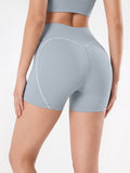 High Waisted Seamless Athletic Shorts