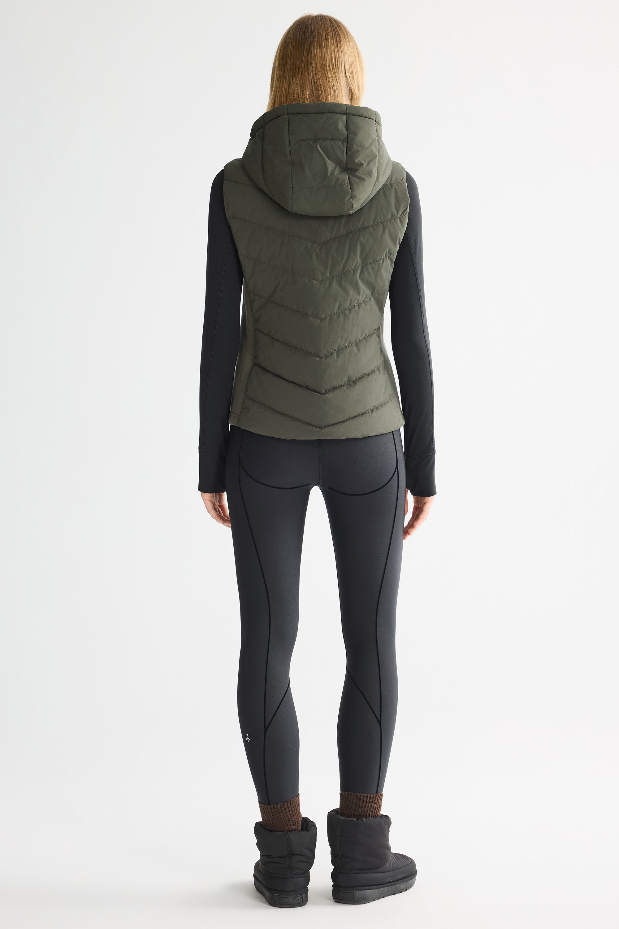 Lightweight Quilted Hooded Puffer Vest