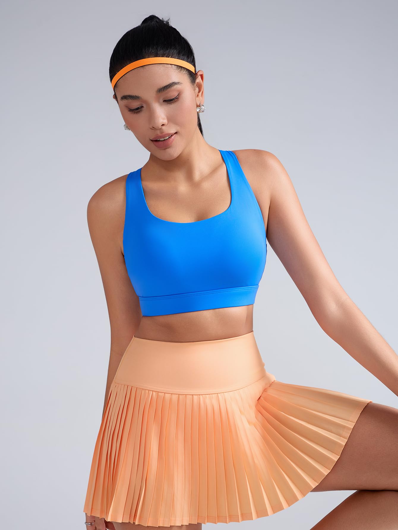 Seamless Supportive Athletic Sports Bra