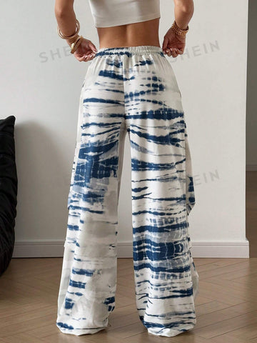 High Waisted Tie Dye Lounge Pants
