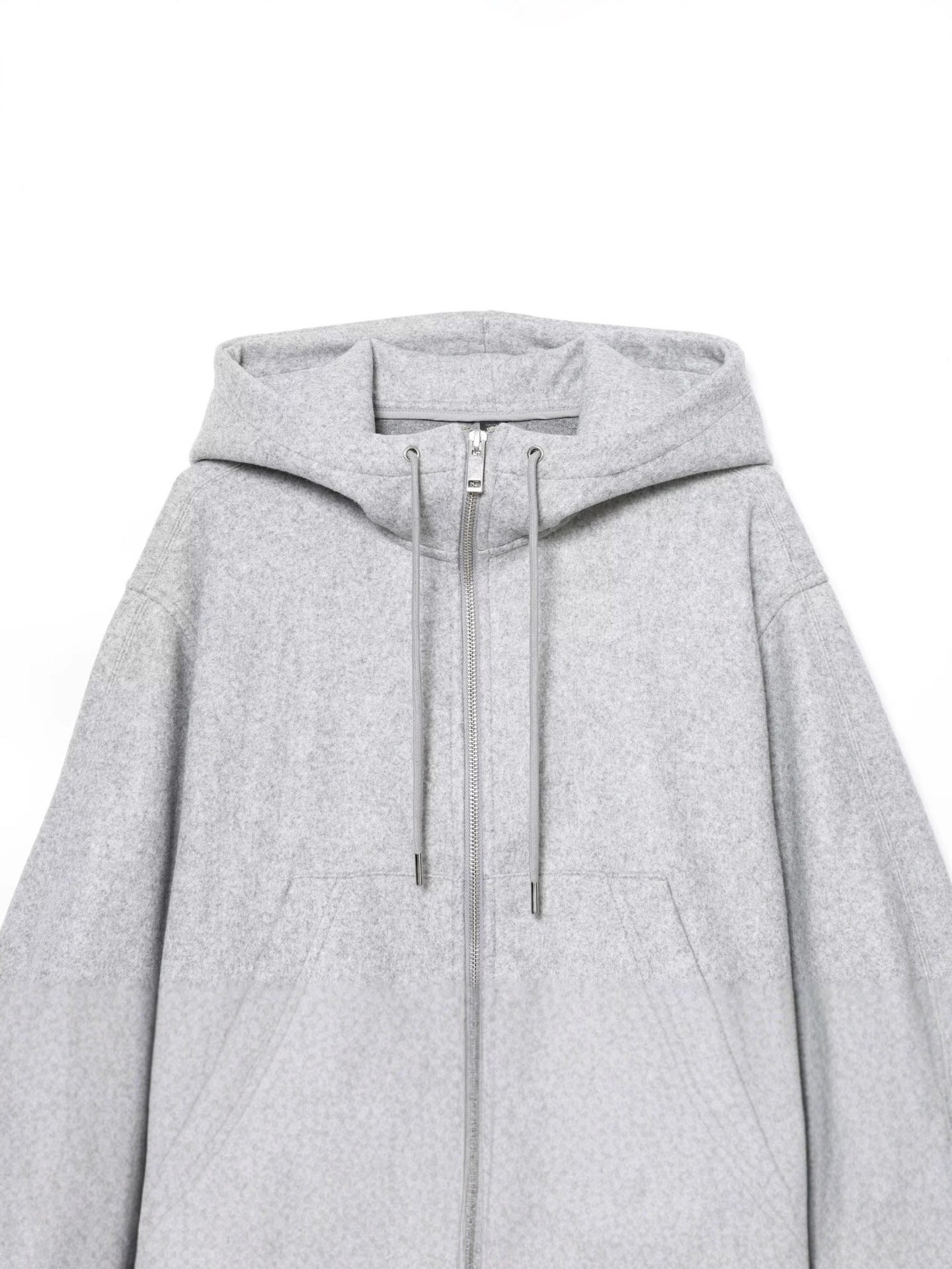 Cozy Cropped Zip Up Hoodie