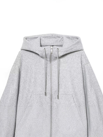 Cozy Cropped Zip Up Hoodie