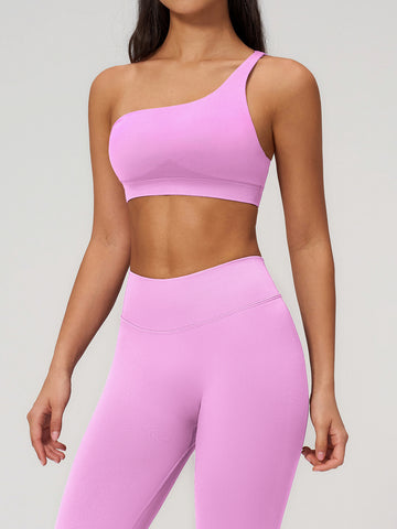 Seamless One Shoulder Yoga Tank
