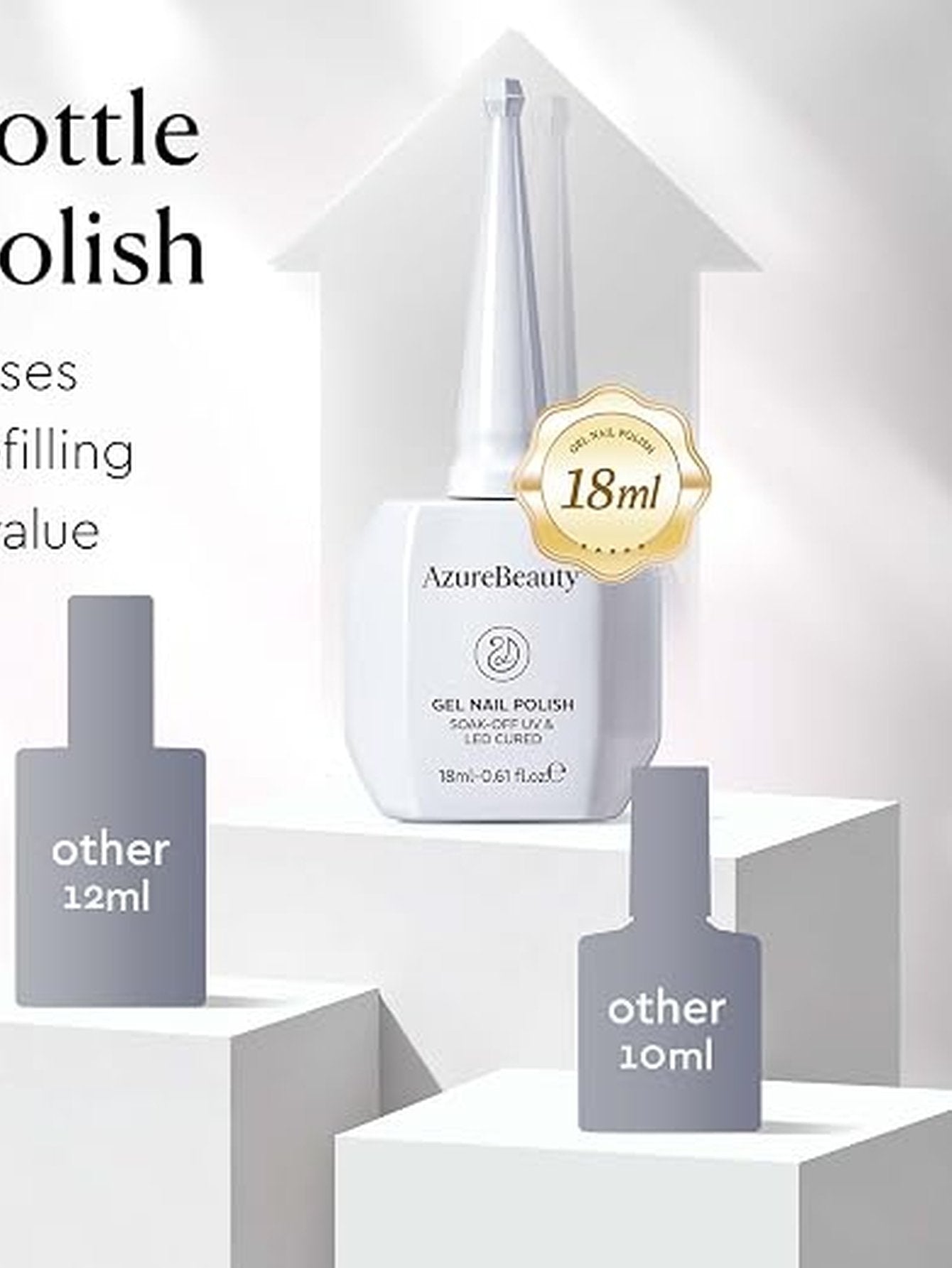 Pure White Soak Off Gel Polish