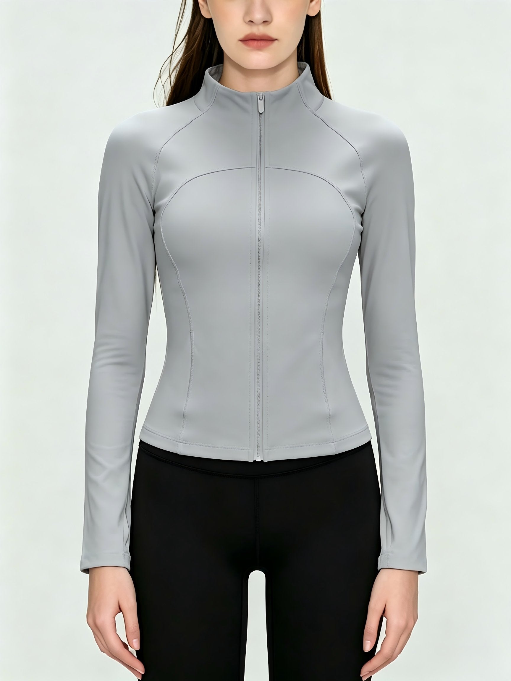 Slim Fit Full Zip Sports Jacket