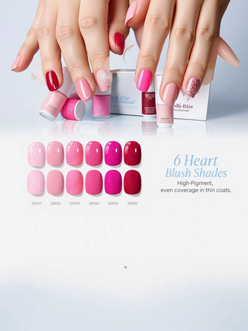 Hema Free Pink Gel Nail Polish