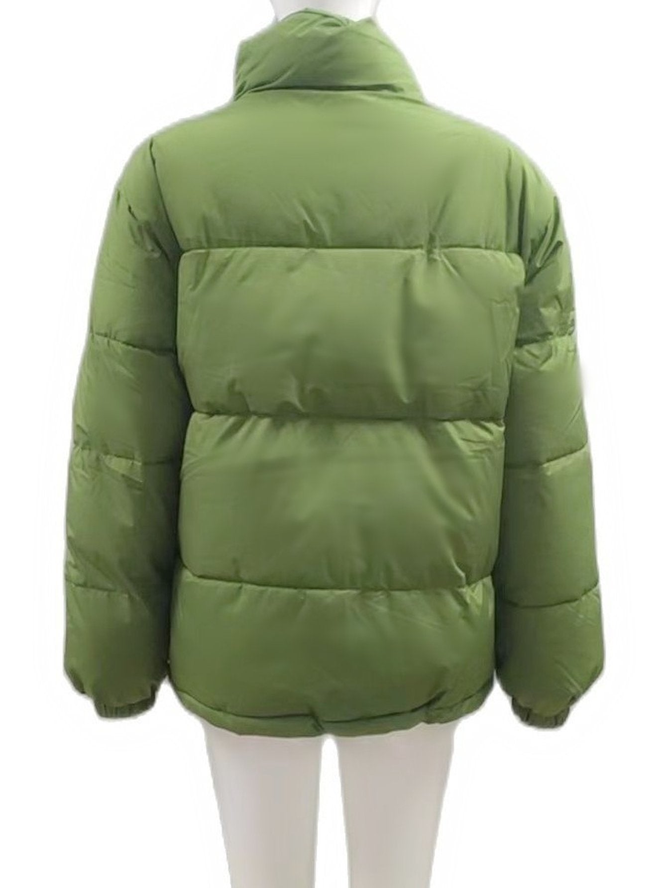 Oversized Stand Collar Puffer Jacket