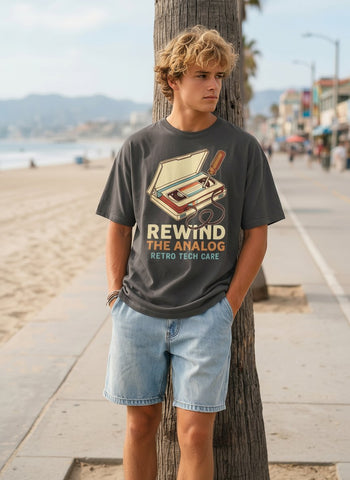 Vintage Retro Graphic Mens T-Shirt