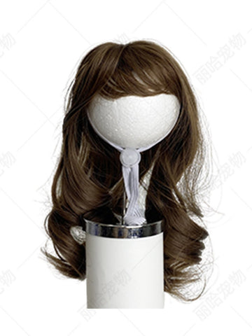 Funny Curly Realistic Pet Dog Wig