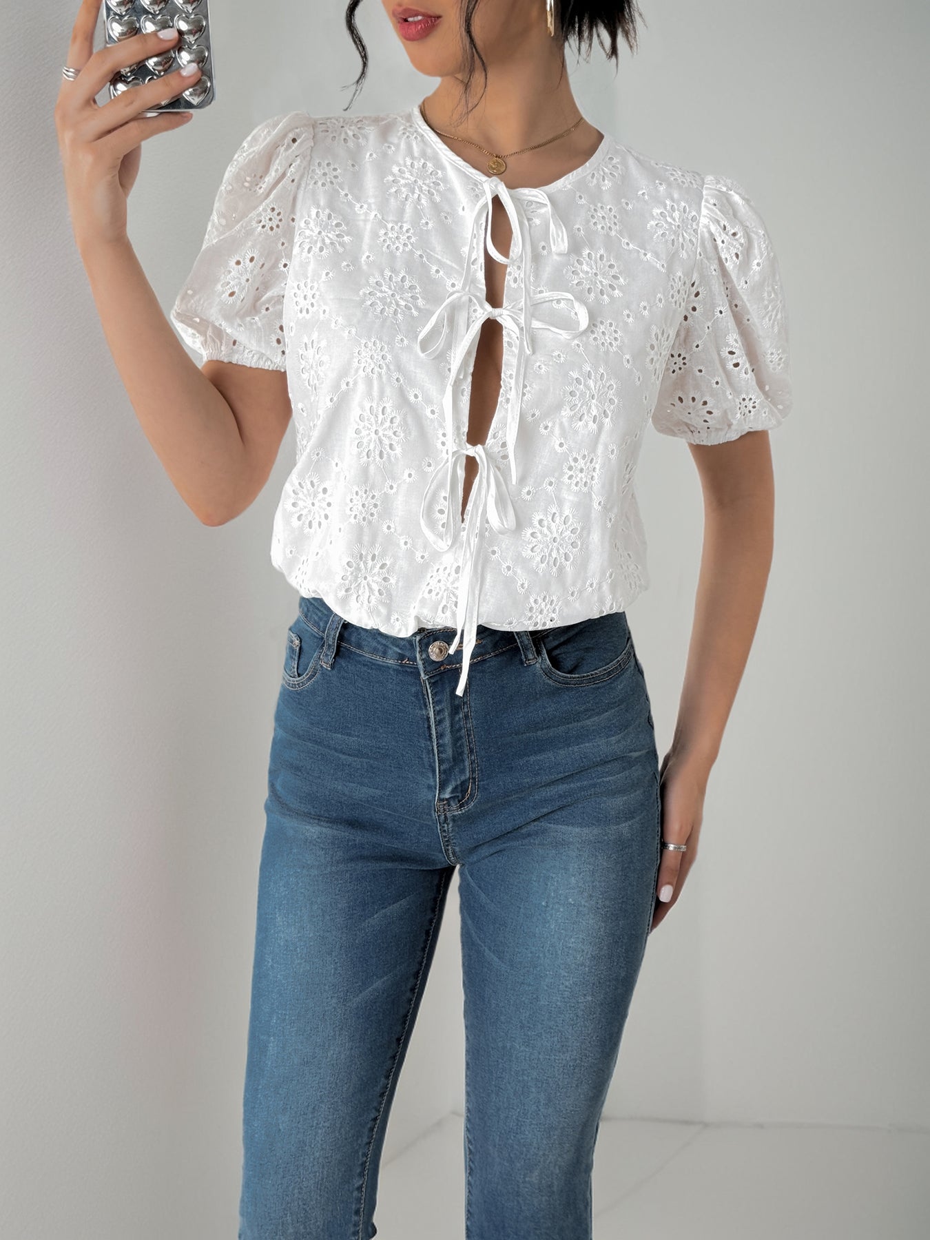 Puff Sleeve Sweet Blouse