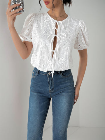 Puff Sleeve Sweet Blouse