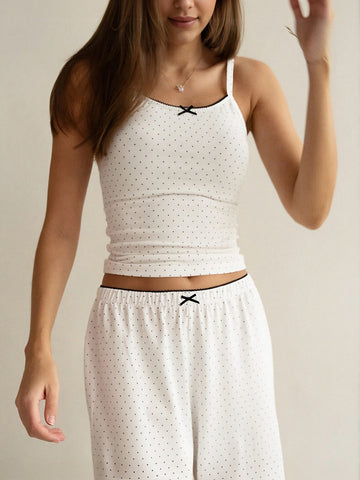 Soft Polka Dot Pajama Set