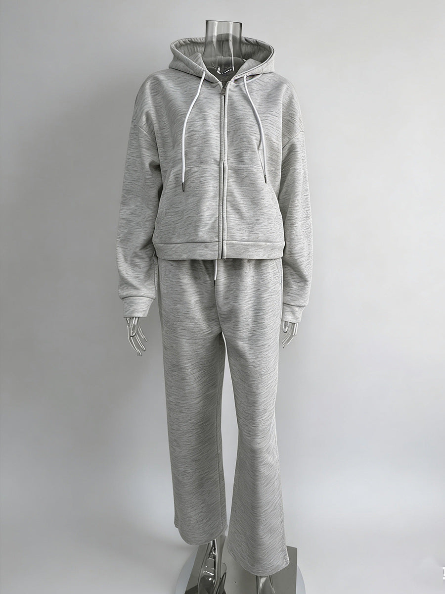 Cozy Oversized Zip Up Lounge Set