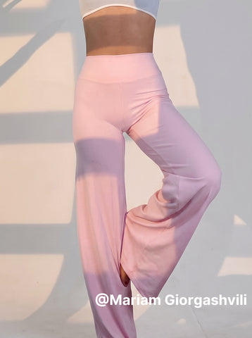 High-Waisted Wide-Leg Relaxed Fit Yoga Pants