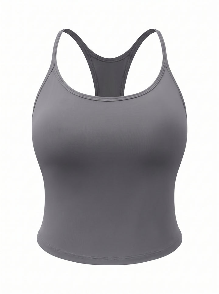 Seamless Sexy Back Workout Tank Top