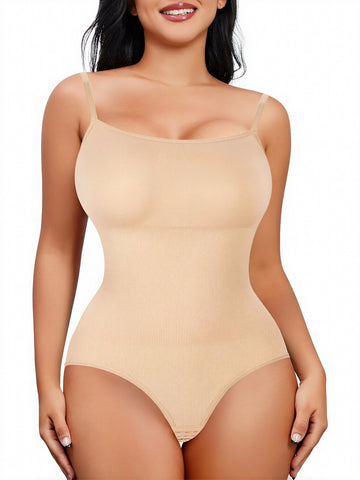 Seamless Tummy Control Shaping Bodysuit