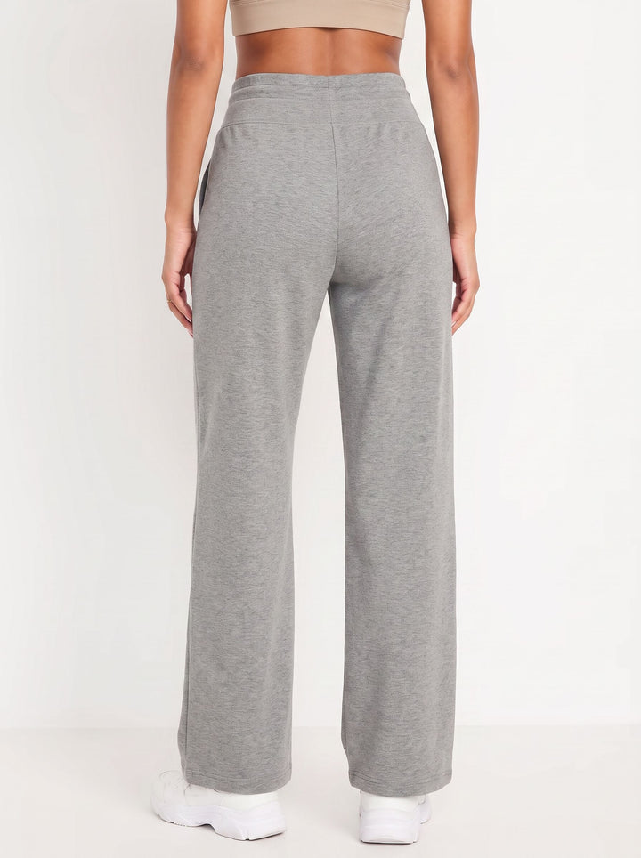 High Waisted Wide Leg Sweatpants