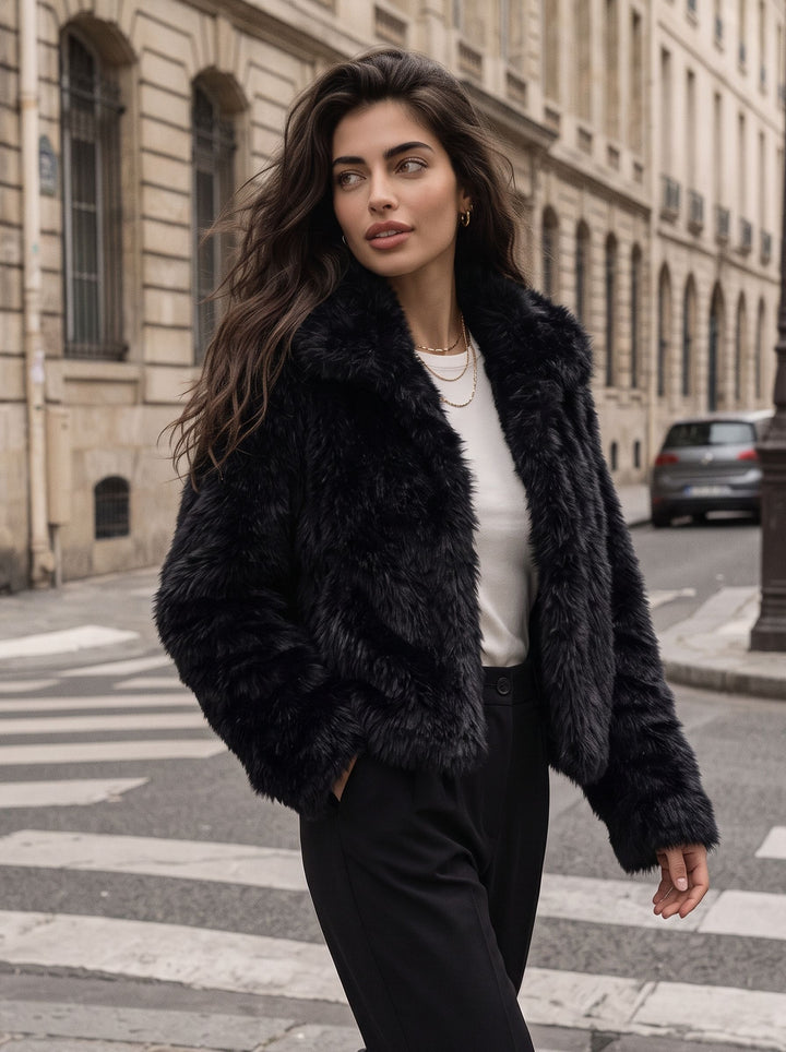 Cozy Oversized Faux Fur Jacket