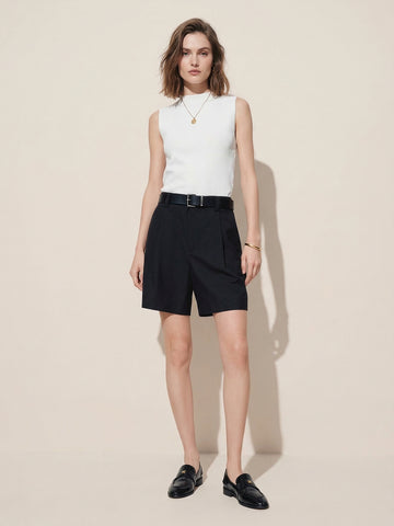 Straight Side Pocket Shorts