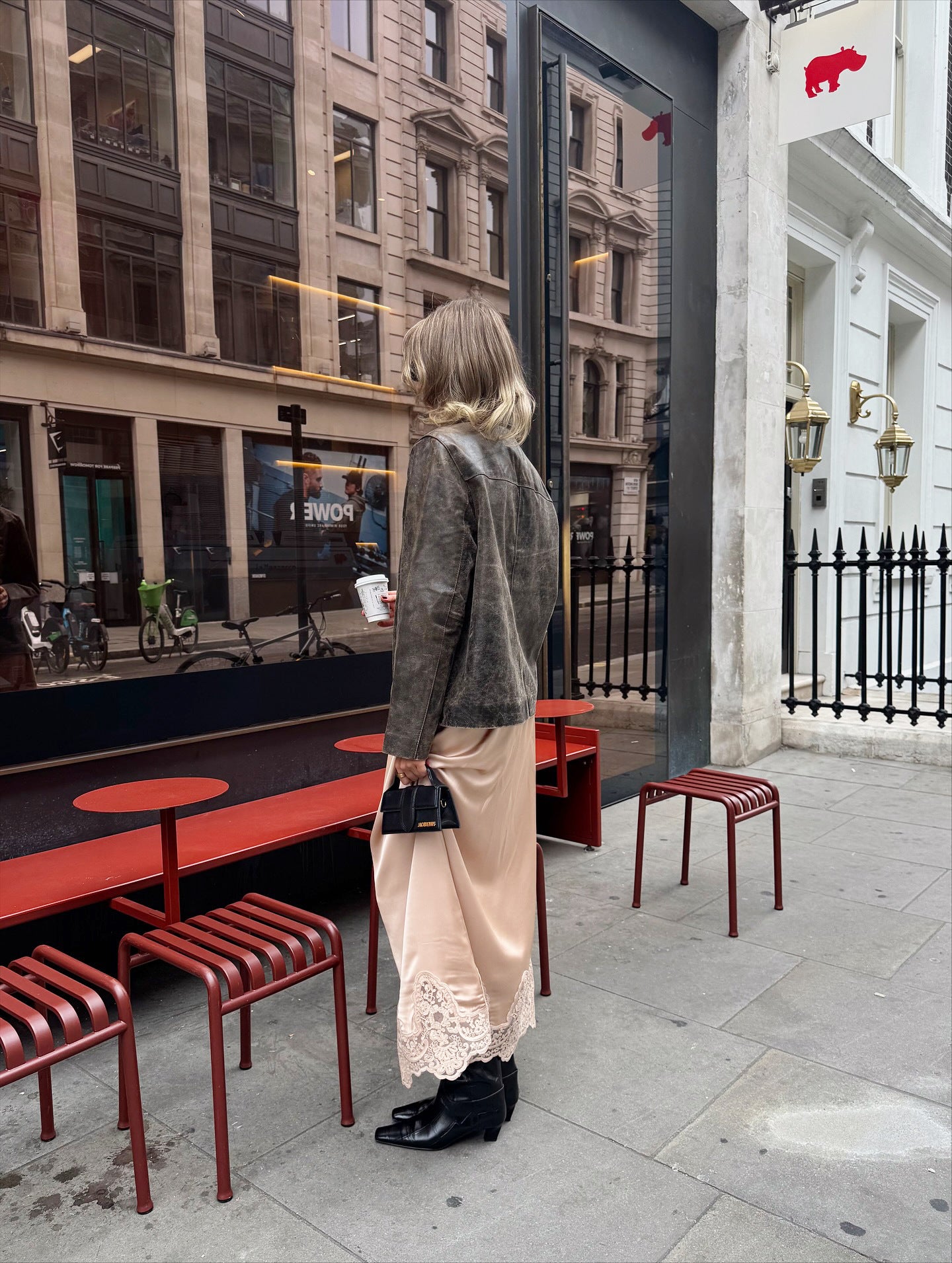 Elegant Lace Trim Satin Midi Skirt