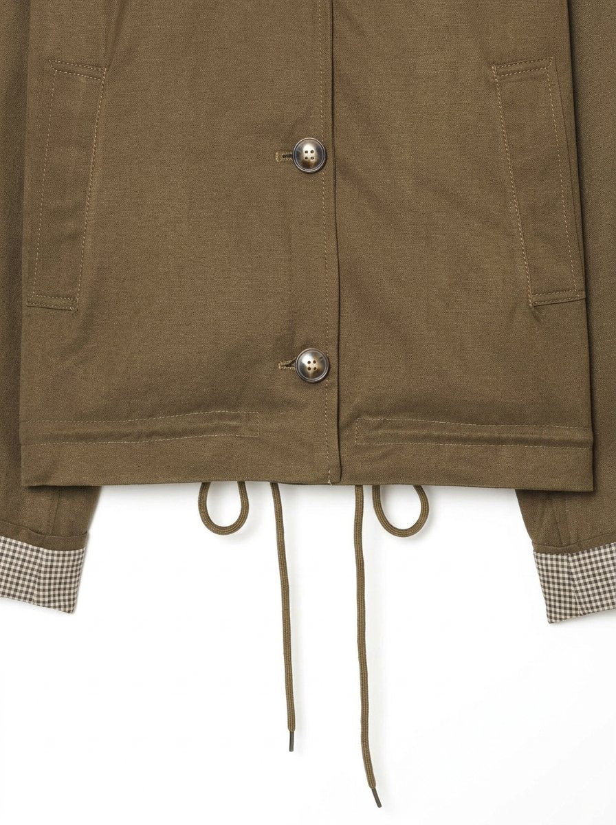Classic Chic Collared Utility Jacket