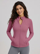 Slim Fit Stretchy Athletic Jacket