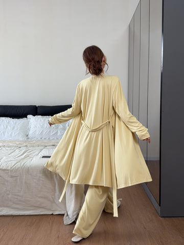 Soft Cozy Robe Lounge Set