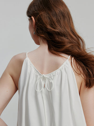 Beaded-Strap Sleeveless Casual Camisole