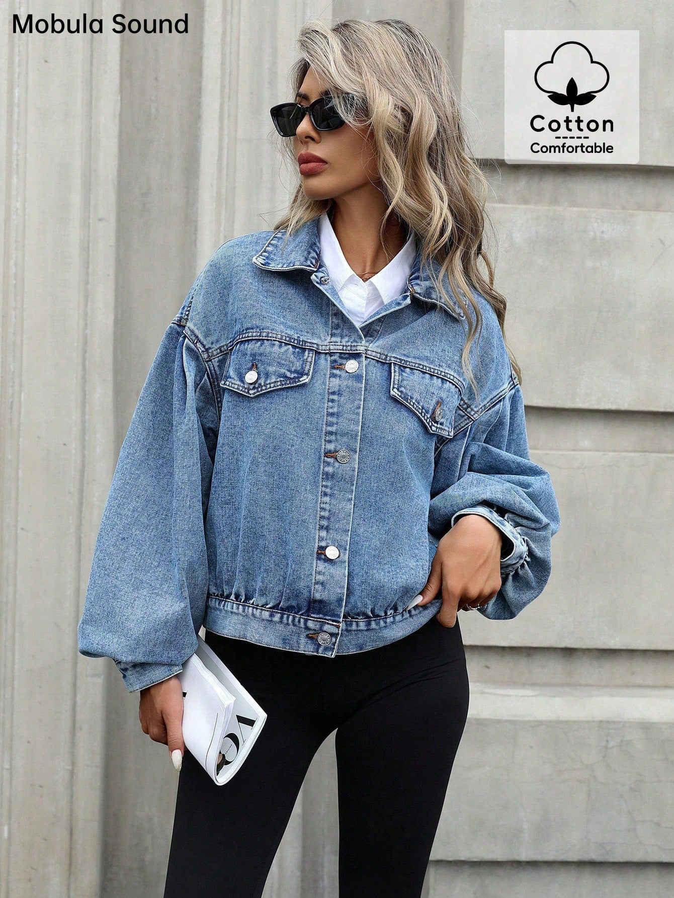 Oversized Comfortable Cotton Denim Jacket