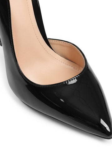 Classic Patent Pointed Toe Stiletto Heels