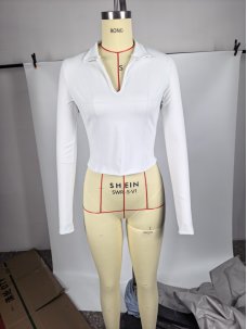 Slim Fit Collared Athletic Shirt