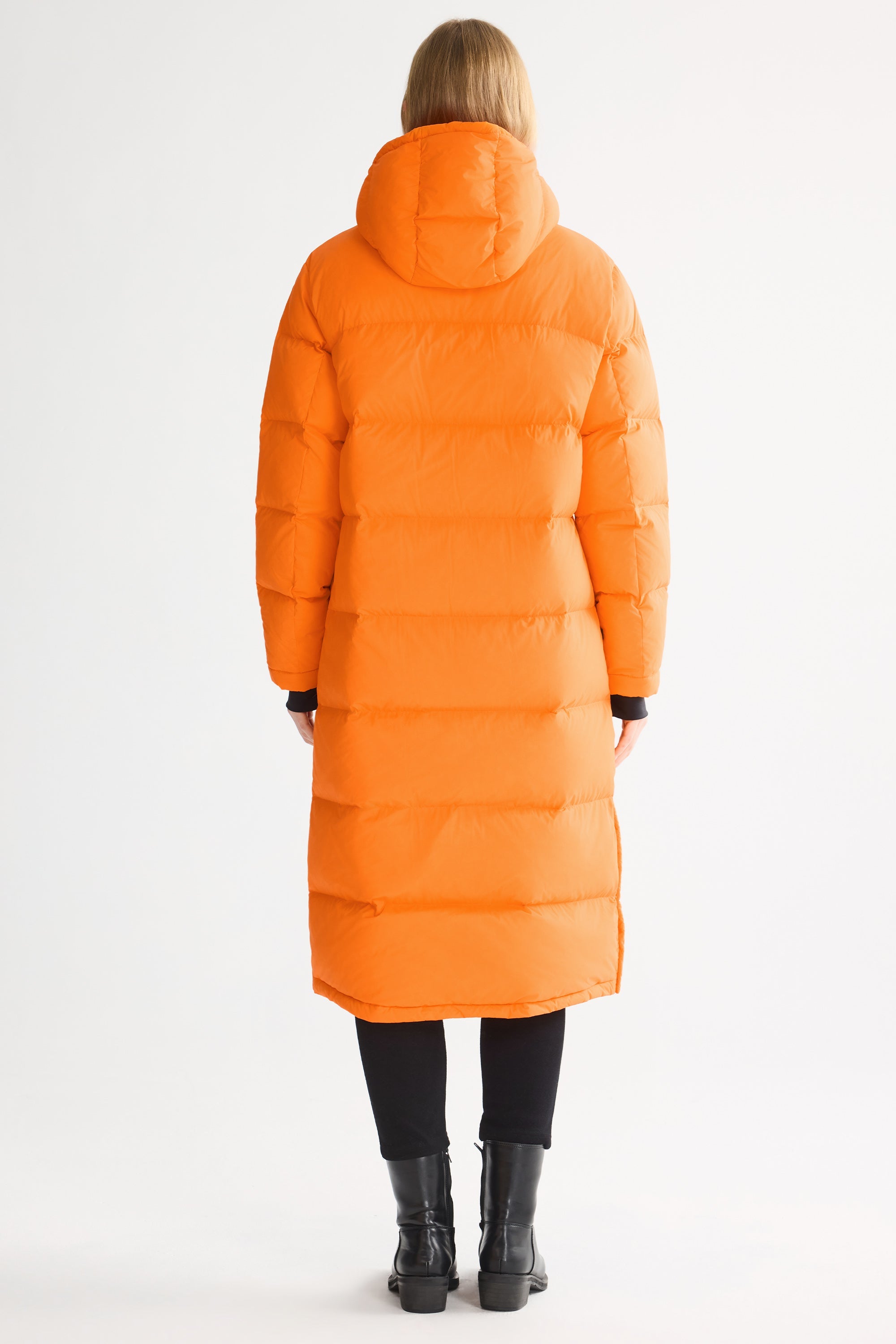 Warm Hooded Long Puffer Coat