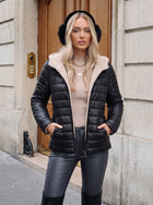 Reversible Fleece Lined Puffer Jacket