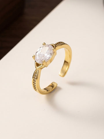 Dainty Twisted Gold Knot Ring