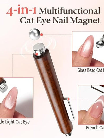 Strong Magnetic Cat Eye Nail Tool