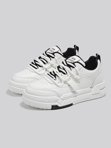Minimalist Chunky Platform Sneakers