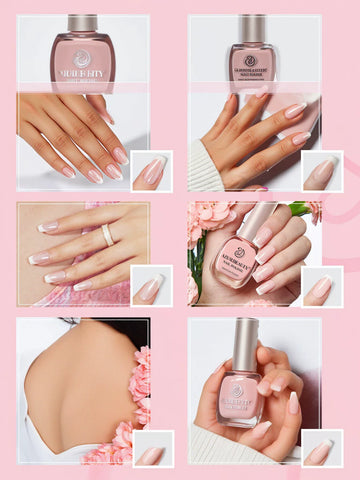 Clear Jelly French Tip Nail Stamper
