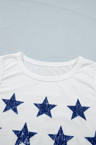 Distressed American Flag Graphic Tank
