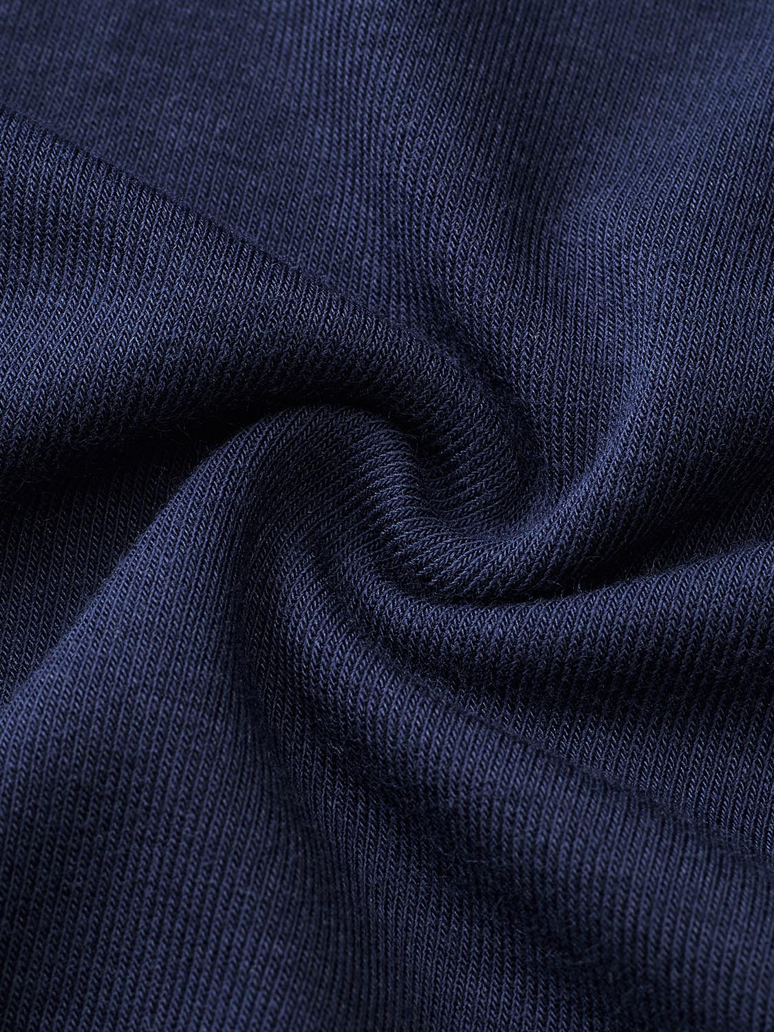 Urban Revivo 2 In 1 Cinched Waist Long Sleeve T-Shirts-Royal Blue