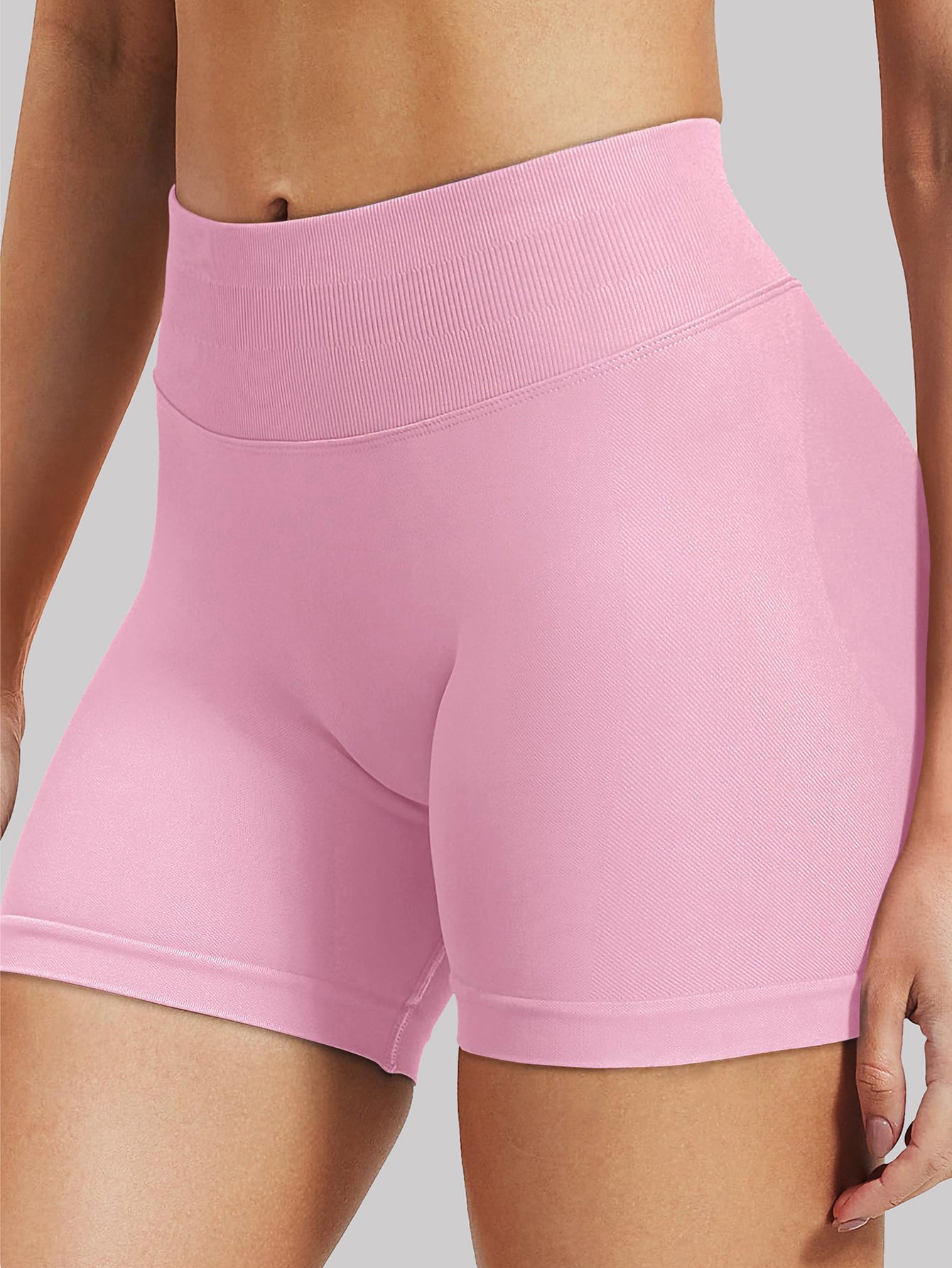 Soft Fabric Everyday Yoga Shorts-Multicolor