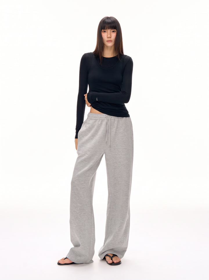 Comfy High Waisted Wide Leg Sweatpants