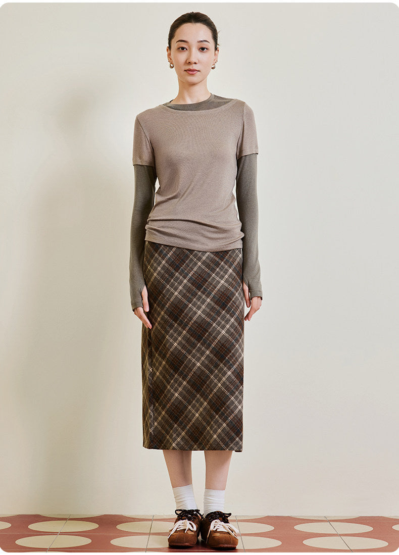 Layered Look Soft Comfy Lounge Top