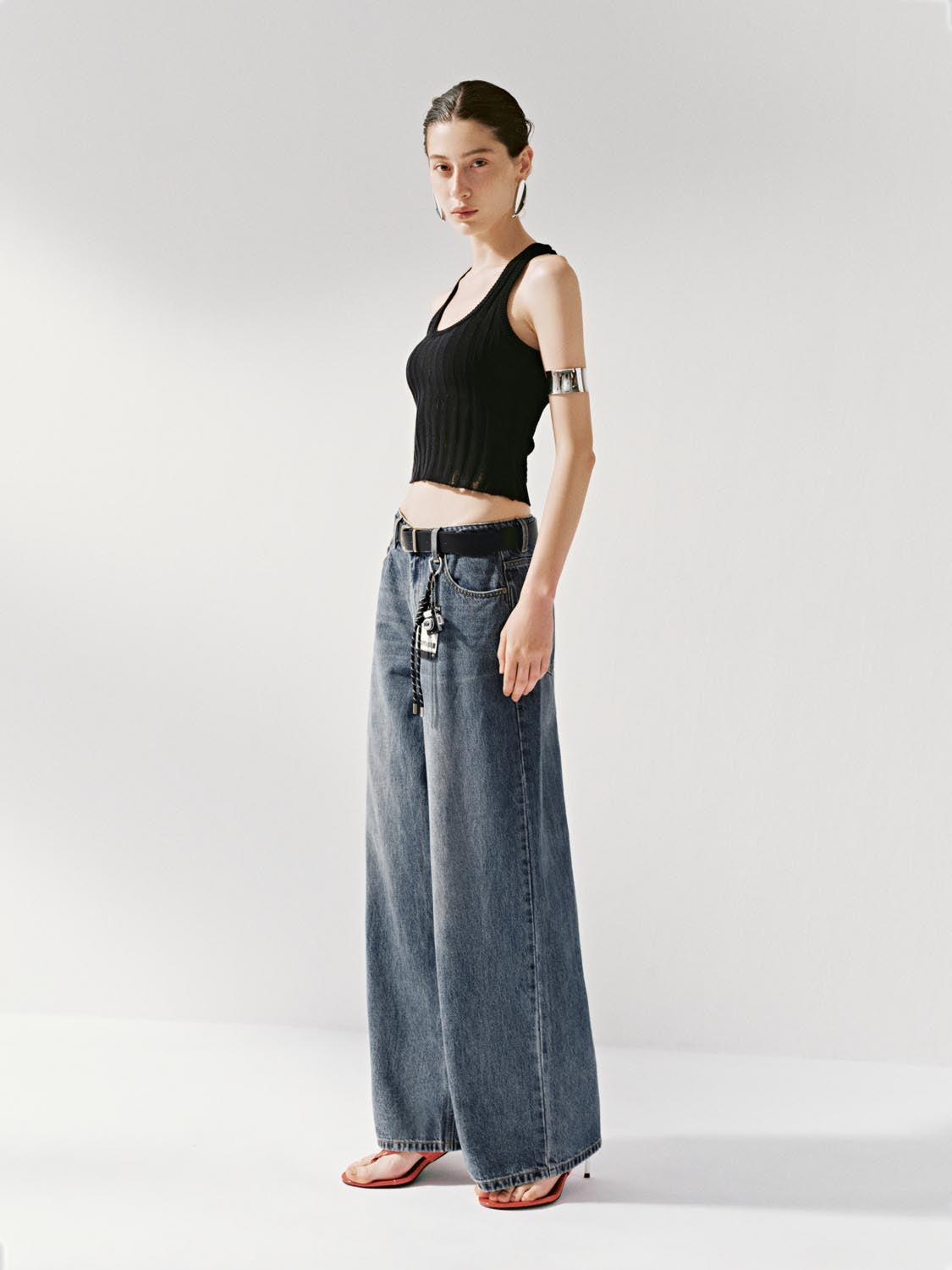Urban Revivo Denim Jeans-Blue