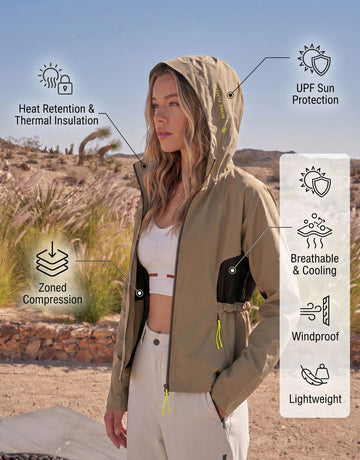 Lightweight UPF Sun Protection Sports Jacket