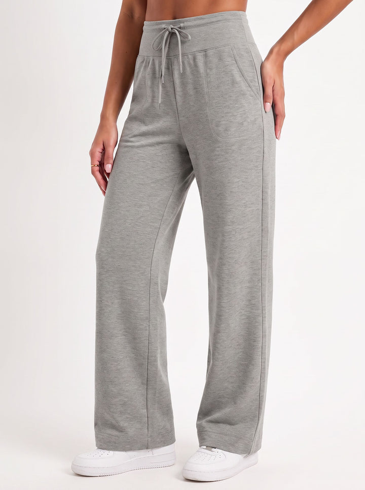 High Waisted Wide Leg Sweatpants
