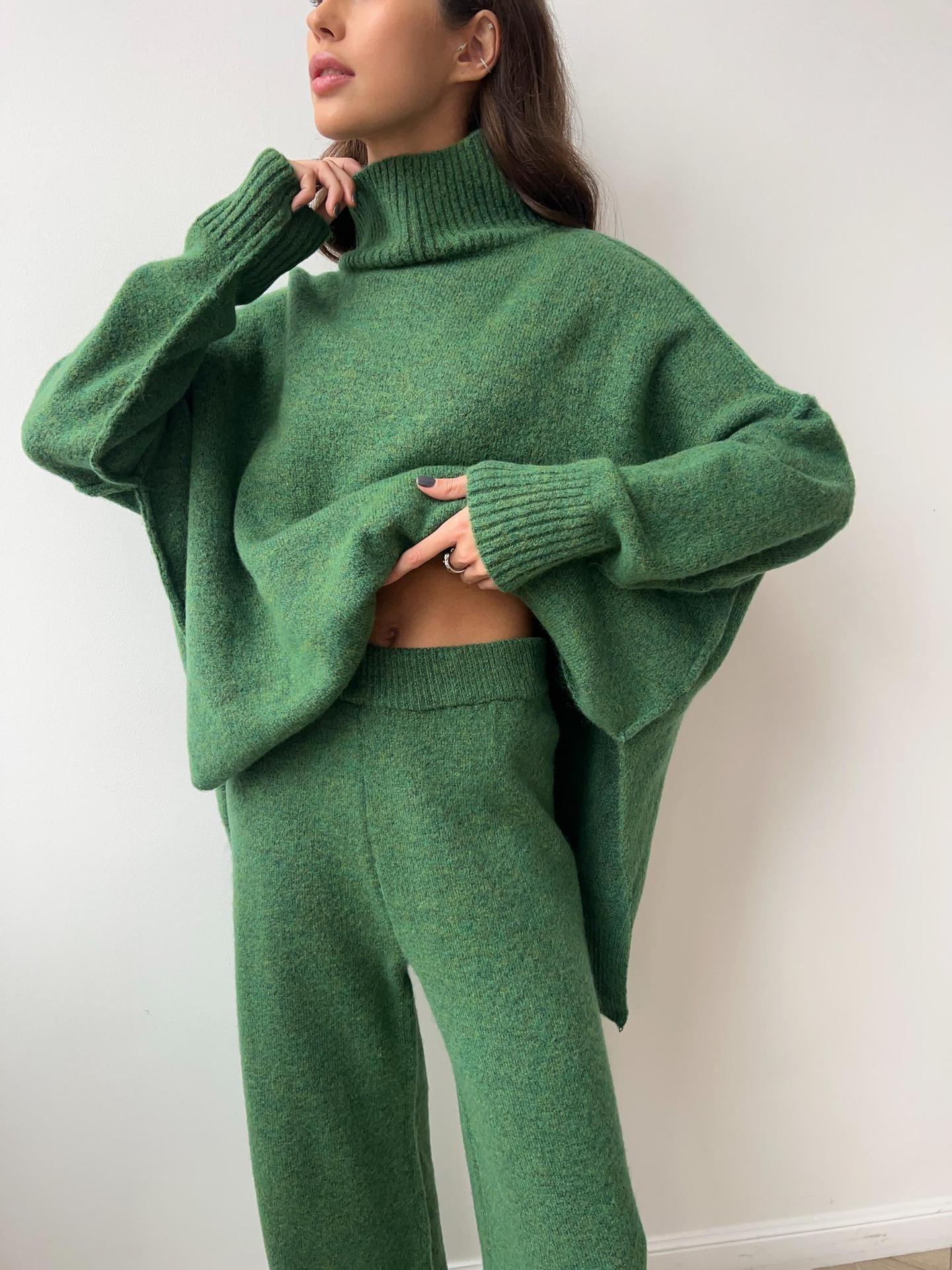 Cozy Oversized Knit Lounge Set