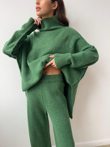 Cozy Oversized Knit Lounge Set