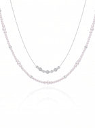 Elegant Layered Faux Pearl Necklace