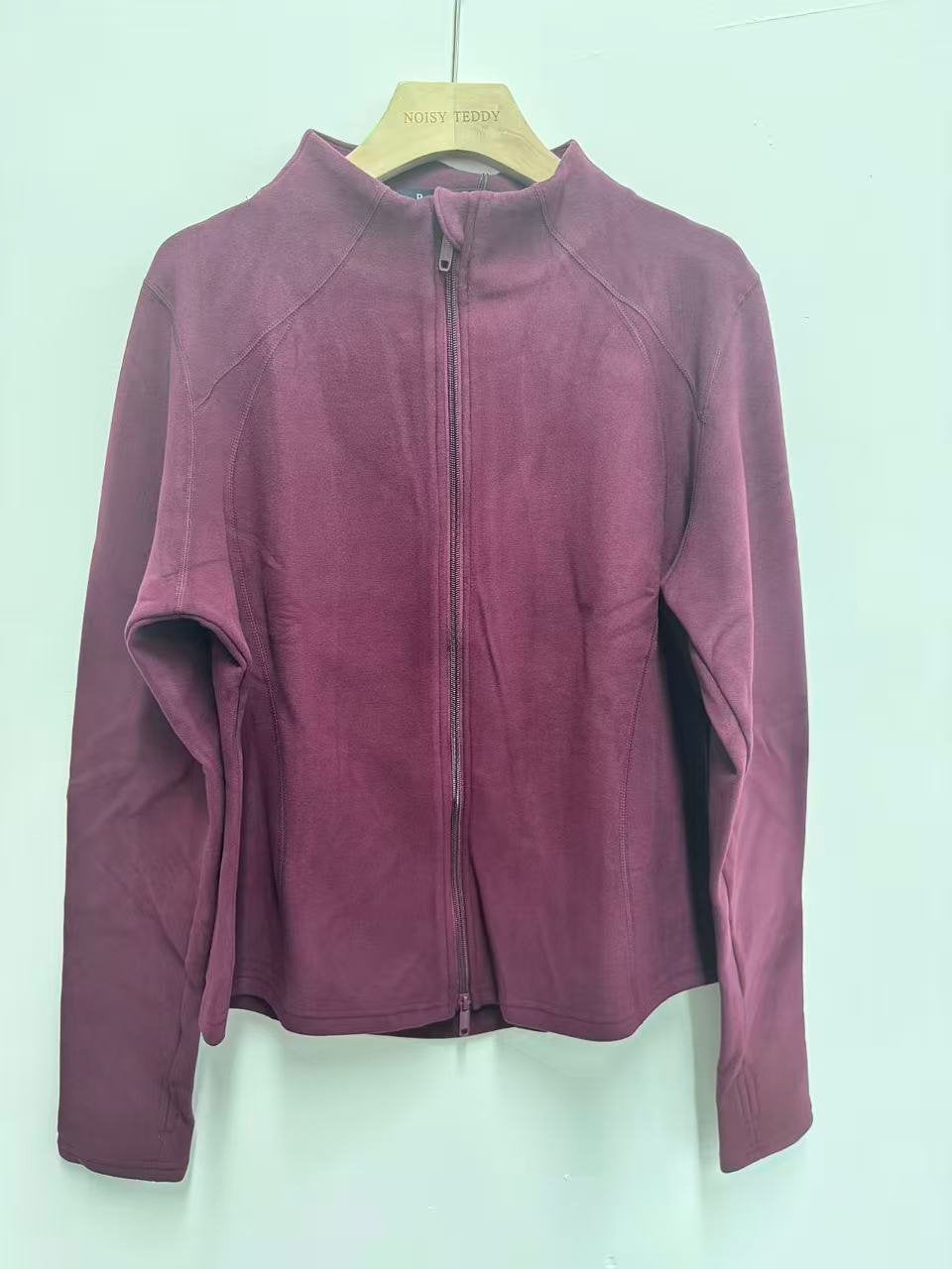Cozy Brushed Zip Up Jacket