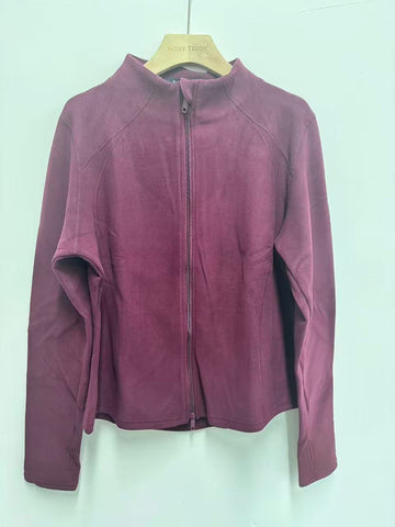 Cozy Brushed Zip Up Jacket